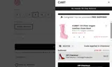 SEXY10 coupon verification screenshot