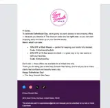 EstheticiansDayBulk coupon verification screenshot