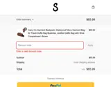 COMEBACK10NOW coupon verification screenshot