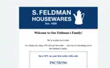 S. Feldman Housewares coupon verification screenshot