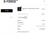 GIFTCARD25 coupon verification screenshot