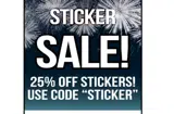 STICKER coupon verification screenshot