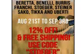 STOEGER coupon verification screenshot