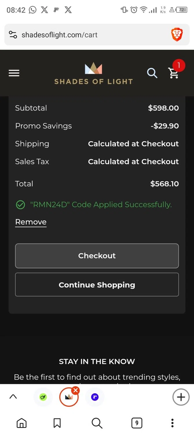 Shades of Light Promo Codes 5 Off July 2024