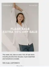 LASTONES15 coupon verification screenshot