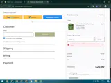 Shamrock Gift coupon verification screenshot