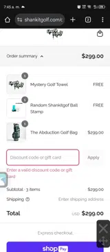 Welcome20 coupon verification screenshot