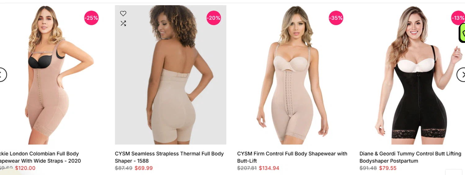 Shapewear USA promo code screenshot showing code REFERRAL1 applied at Shapewear USA checkout page. Uploaded by SimplyCodes community member BargainFox9613 on Jun 17, 2025