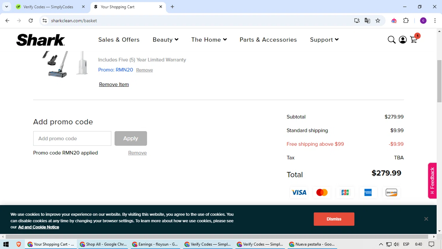 how to use Shark Ninja coupons