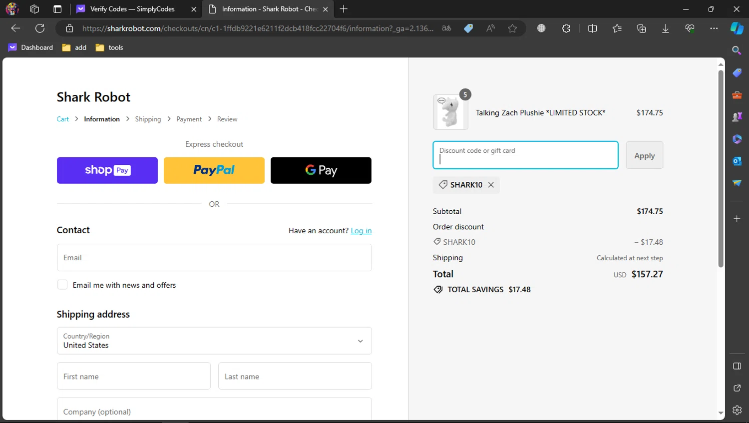 Shark Robot Discount Codes - 10% Off Coupons in August 2024 | SimplyCodes