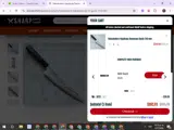 SHARP Knife Shop coupon verification screenshot