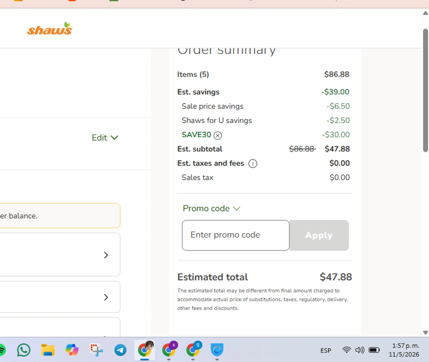 does shaw's sell cigarettes Shaw's Promo Codes