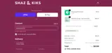 DIASPORAFAM coupon verification screenshot