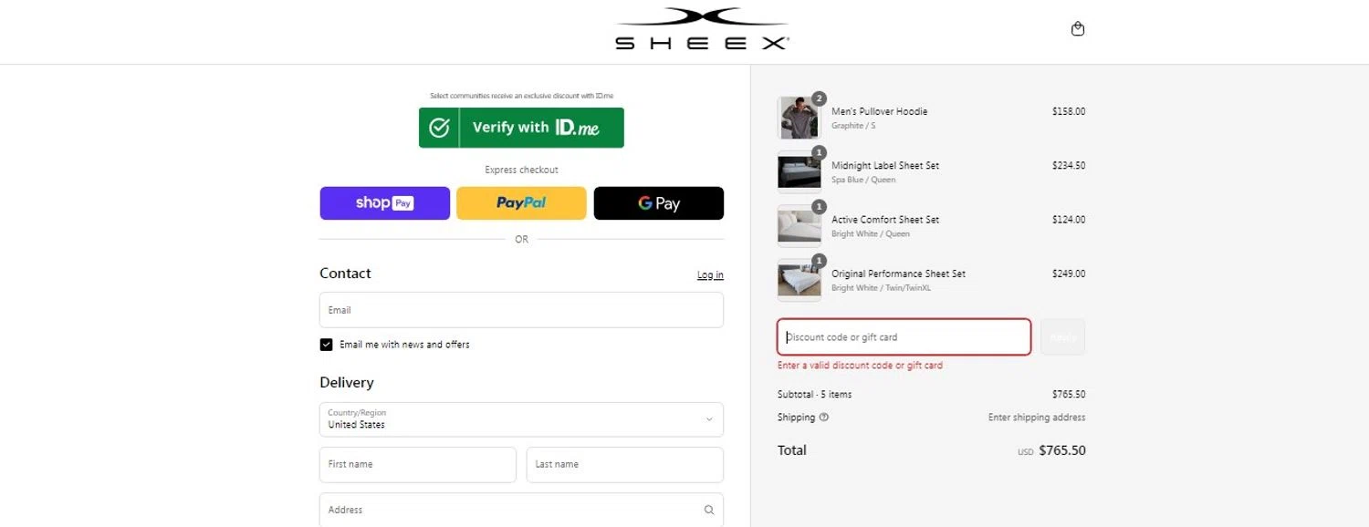 Sheex Discount Codes (9 Verified) - $50 Off wCode May 2025