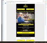 Shell Lumber coupon verification screenshot