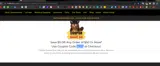 Shell Lumber coupon verification screenshot