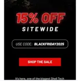 Shell Shock Technologies coupon verification screenshot