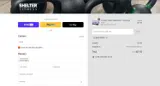 SHELTER15 coupon verification screenshot
