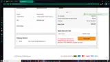 WELCOME10 coupon verification screenshot
