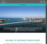 Shephard's Beach Resort coupon verification screenshot