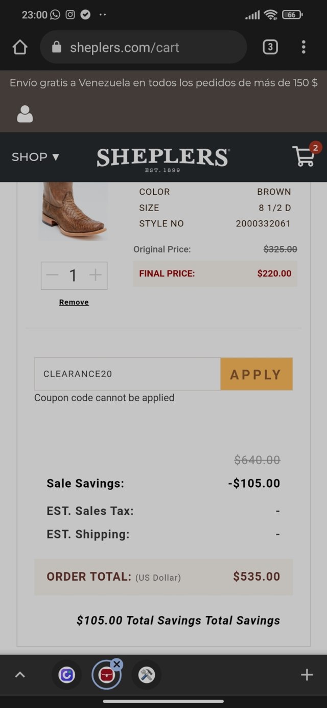 Sheplers Coupons & Black Friday 2024 Deals 10 Off