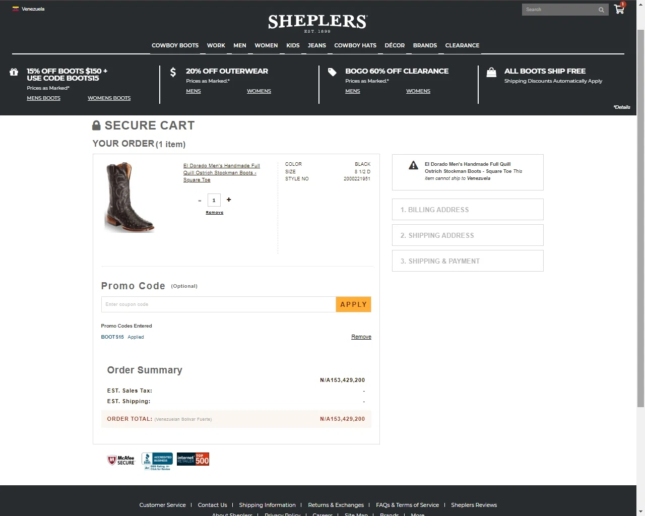 Sheplers Discount Codes | 15% Off in Dec 2020 | SimplyCodes