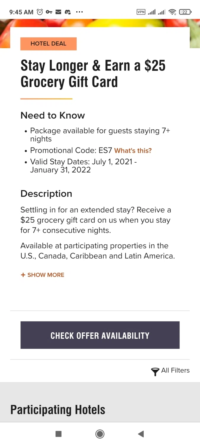 how to use Sheraton coupons