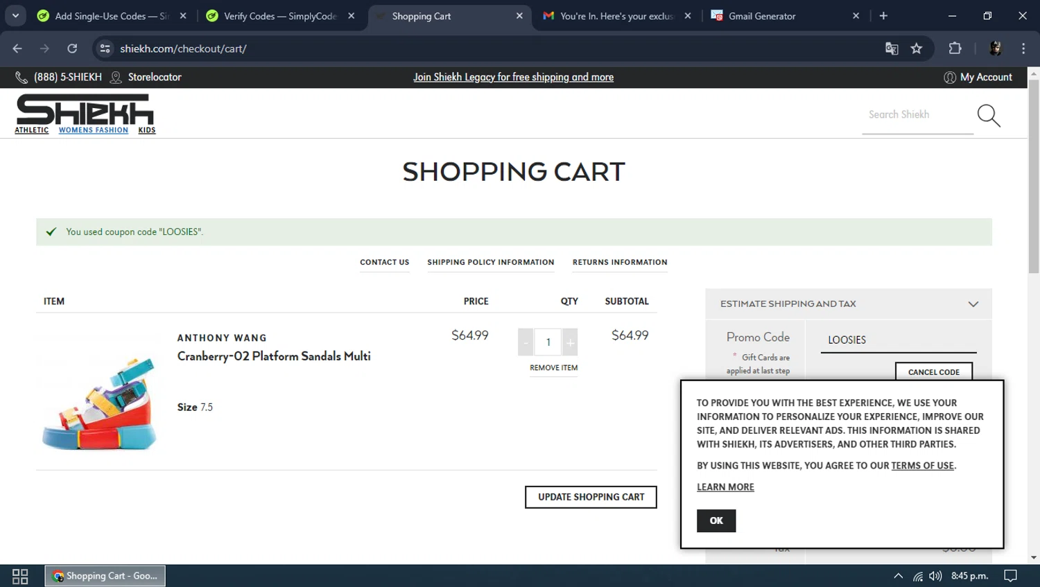 Shiekh Promo Codes 10 Off Coupon Codes in August 2024 SimplyCodes