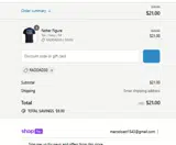 RADDAD30 coupon verification screenshot