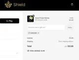 Shield System coupon verification screenshot