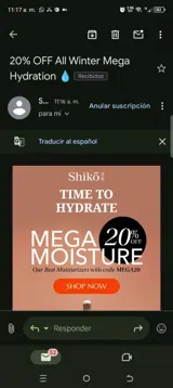 Mega20 coupon verification screenshot