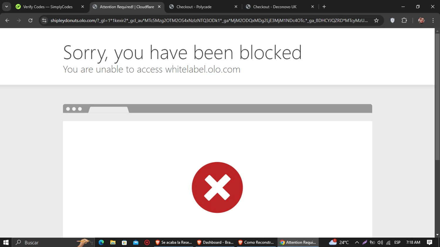 Shipley Do-Nuts checkout page showing Shipley Do-Nuts coupon code box | Screenshot taken by SimplyCodes community member on Aug 13, 2024