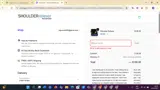 SHOULDERreliever coupon verification screenshot