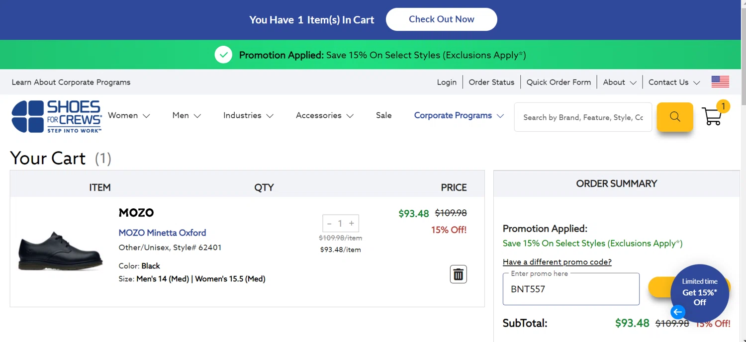 Shoes for Crews Promo Codes 25 Off May 2024
