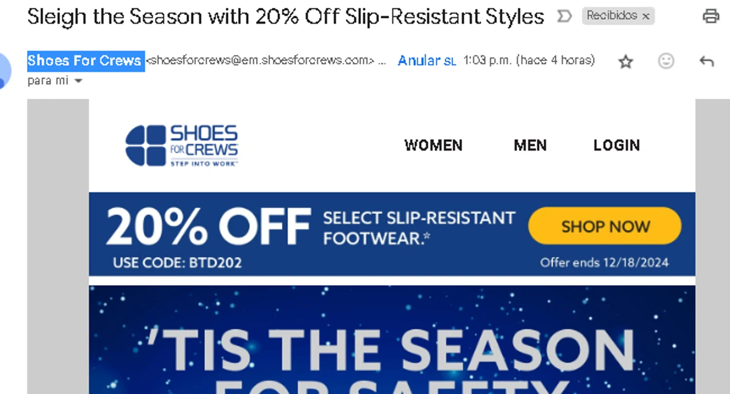 Shoes for crews canada coupons online