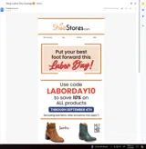 LABORDAY10 coupon verification screenshot