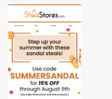 SUMMERSANDAL coupon verification screenshot