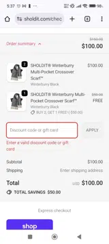 LABORDAY coupon verification screenshot