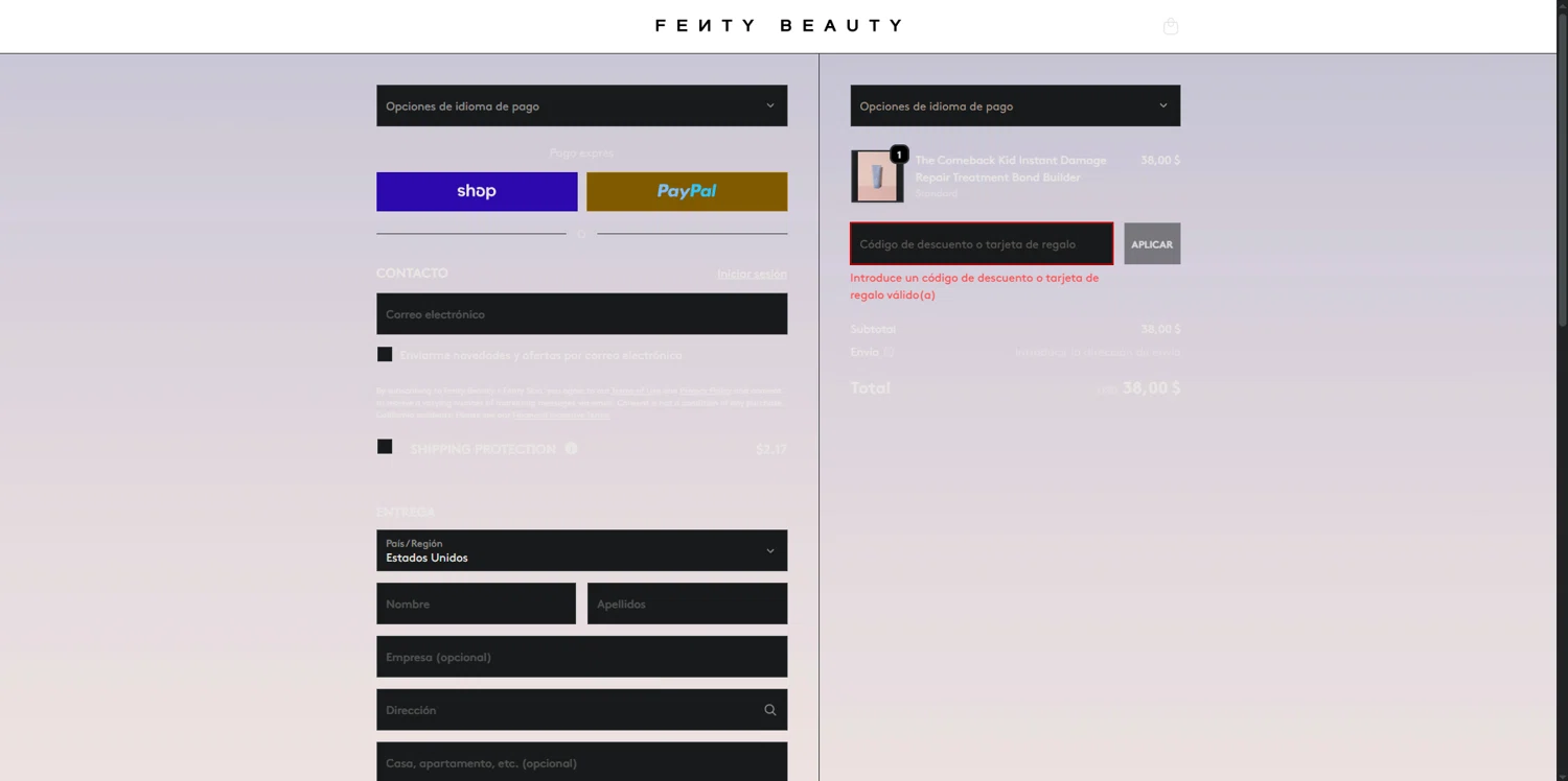 Shop discount code screenshot showing code HOLLY applied at Shop checkout page. Uploaded by SimplyCodes community member CrownExpert4084 on Dec 16, 2025