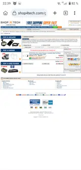 Shop4Tech coupon verification screenshot