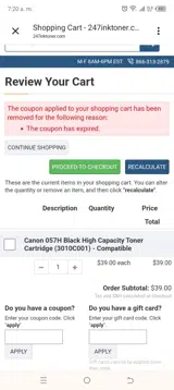 NEWYEAR26 coupon verification screenshot