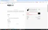 BBC Shop coupon verification screenshot