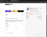 BBC Shop coupon verification screenshot