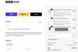BBC Shop coupon verification screenshot