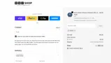 BBC Shop coupon verification screenshot