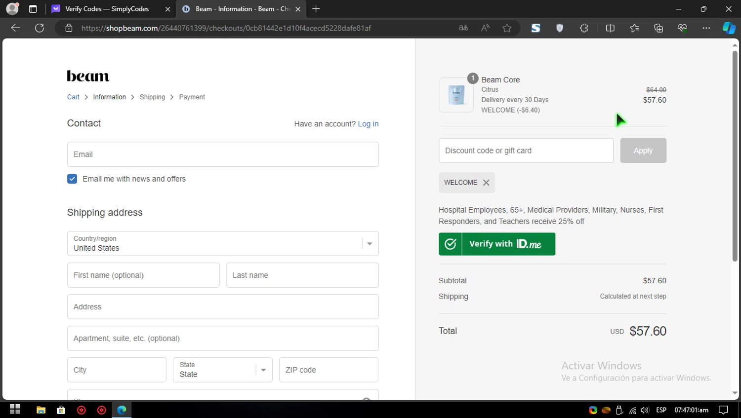 Beam Organics Discount Codes 10 Off September 2024