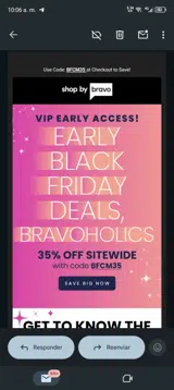 BFCM35 coupon verification screenshot