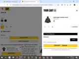 HOLIDAY20 coupon verification screenshot