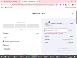 PILLS40 coupon verification screenshot