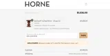 WELCOME10 coupon verification screenshot